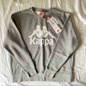 KAPPA Grey Crewneck Sweater BNWT